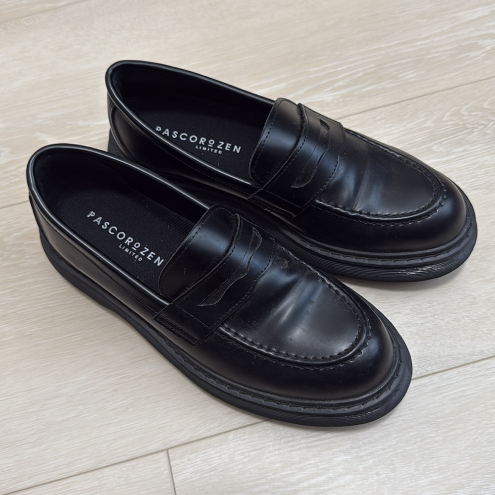 ✨ Pascorozen Black Slip on Loafers - Picture 3 of 7